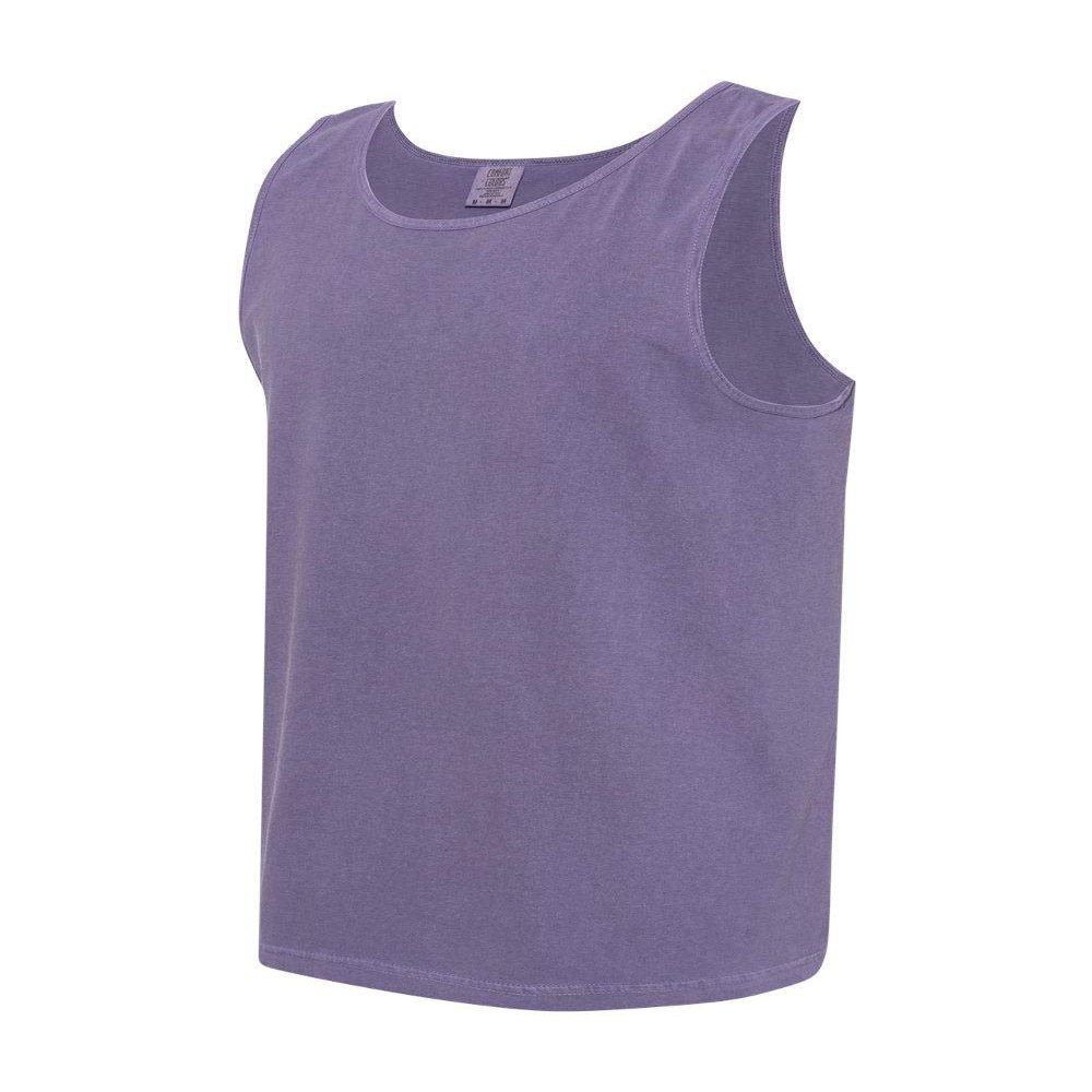 Comfort Colors Men's Adult Tank Top, Style 9360 (Small, Grape)