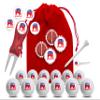 Clip Wipes Republican Golf Balls | Republican Golf Gifts & Accessories Package #7 (Republican-White) view 1