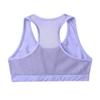 easyforever Kids Girls Stretchy Racer Back Hip Hop Jazz Dance Crop Top Sleeveless Shirt Mesh Splice Yoga Sports Bra Lavender 6 Years view 4