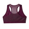 easyforever Kids Girls Stretchy Racer Back Hip Hop Jazz Dance Crop Top Sleeveless Shirt Mesh Splice Yoga Sports Bra Burgundy 12 Years view 4
