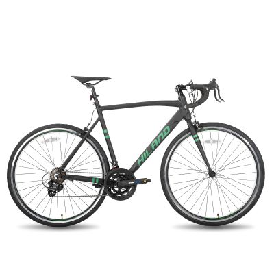 HH HILAND Adult Road Bike 700c Racing Bike with 14 Speeds, Aluminum Frame, Caliper Brake, City Commuter Bicycle for Women Men
