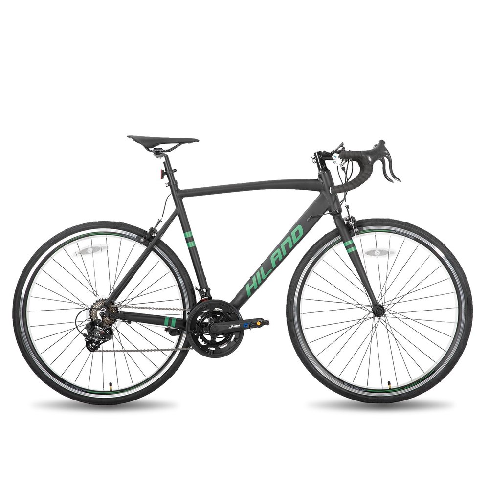 HH HILAND Adult Road Bike 700c Racing Bike with 14 Speeds, Aluminum Frame, Caliper Brake, City Commuter Bicycle for Women Men