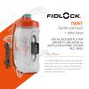 FIDLOCK Twist Bottle 450ml & Bike Base Set for Kids | Bike Water Bottle Holder with Attached | Connector Twist Plus Base Mount | Cage Free Magnetic Bicycle Water Holder Mount | Clear view 2