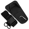 Fishing Rod Holder Waist Belt, Black Professional Lightweight Adjustable Fishing Rod Holder Waist Belt Strap Tackle Tool Accessory(Black) Fishing Fighting Belt Fighting Fishing Belt Fighting Fishing view 3