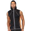 SaunaTek Men's Sauna Hooded Vest Sweat Suit for Exercise and Heat Training, Neoprene, X-Large view 1