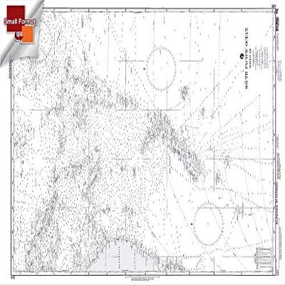 Paradise Cay Publications NGA Chart 622: South Pacific Ocean Sheet Iii, Approx. Size 21" x 30" (Small Format Waterproof)