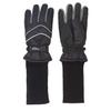 SnowStoppers Kid's Waterproof Long Cuff Winter Gloves (Black, Extra Small) view 2