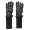 SnowStoppers Kid's Waterproof Long Cuff Winter Gloves (Black, Extra Small) view 3