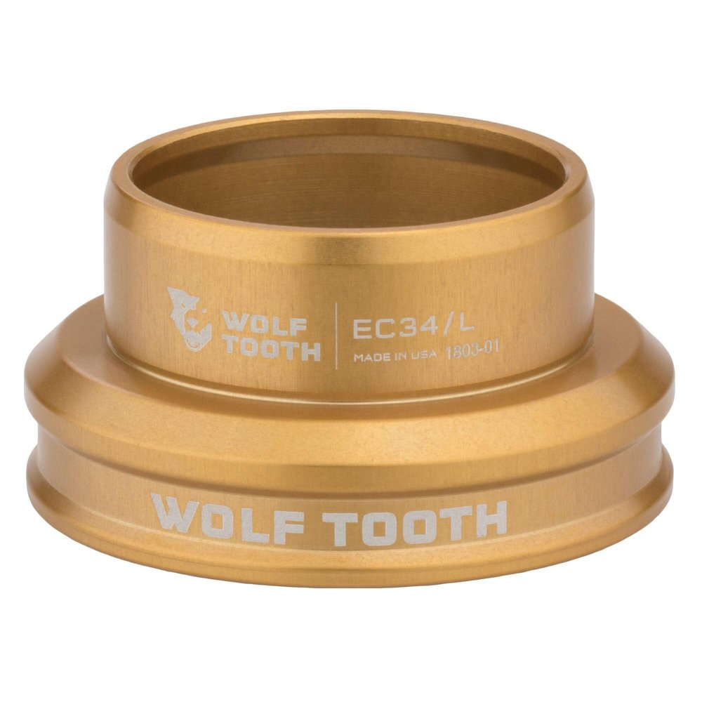 Wolf Tooth Premium EC34/30 Lower Headset Gold