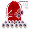 Clip Wipes Republican Golf Balls | Republican Golf Gifts & Accessories Package #5 (Round-White) view 2