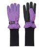 SnowStoppers Kid's Waterproof Long Cuff Winter Gloves (Purple, Extra Small) view 2