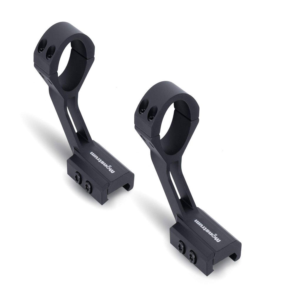 Monstrum H-Series Offset Picatinny Scope Rings | 30 mm Diameter