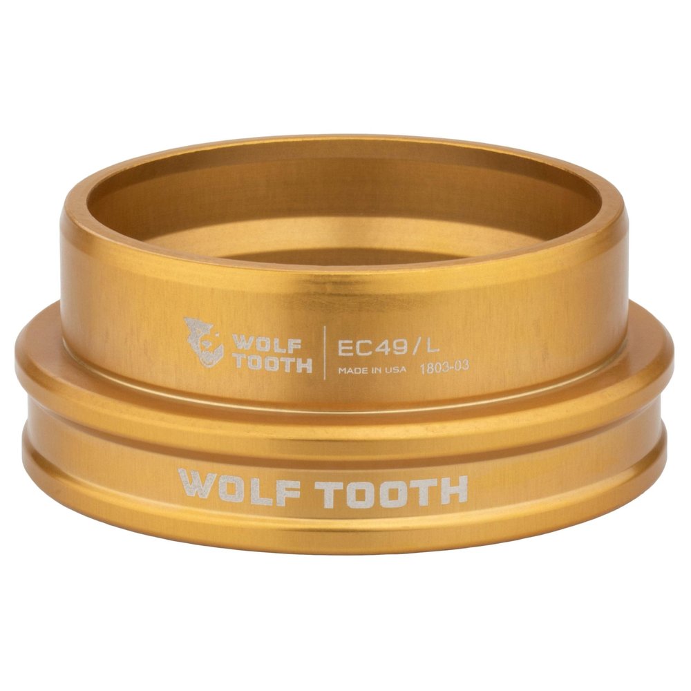Wolf Tooth Premium EC49/40 Lower Headset Gold
