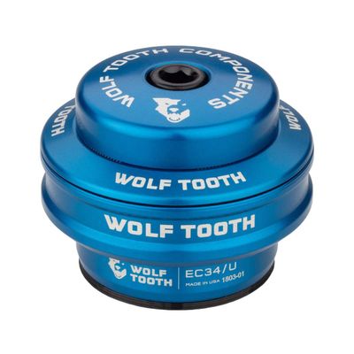 Wolf Tooth Performance EC34/28.6 Upper Headset 16mm Stack Blue