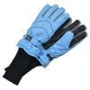 SnowStoppers Kid's Waterproof Long Cuff Winter Gloves (Sky Blue, Medium) view 1