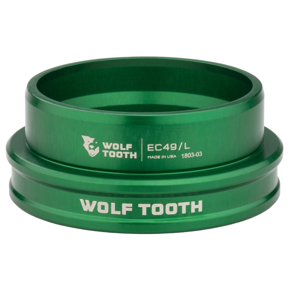 Wolf Tooth Premium EC49/40 Lower Headset Green