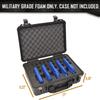 Pistol & Magazine Storage Foam Insert For Apache 4800 Case | 2 Piece Set | Pre-Cut Military Grade Polyethylene Foam Base And Protective Lid Foam Insert (Case Not Included) view 2