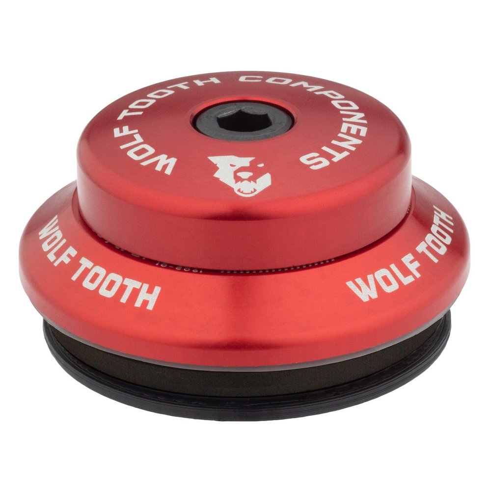 Wolf Tooth Performance IS41/28.6 Upper Headset 7mm Stack Red