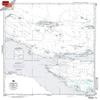 Paradise Cay Publications NGA Chart 82005: Bismarck Sea and Solomon Sea, Approx. Size 21" x 32" (Small Format Waterproof) view 1
