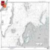 Paradise Cay Publications NGA Chart 804: Greenland to Kara Sea, Approx. Size 21" x 31" (Small Format Waterproof) view 1