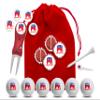 Clip Wipes Republican Golf Balls | Republican Golf Gifts & Accessories Package #4 (Republican-White) view 1