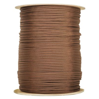 The Paracord Store Type III 550 Paracord for Active Outdoors - Heavy Duty 7 Strand Tactical Paracord - USA Made Nylon Outdoor Parachute Cord for Camping, Fishing & More - Survival Cord for Emergency.