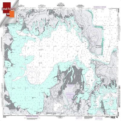 Paradise Cay Publications NGA Chart 26259: Bahia De Nipe, Approx. Size 21" x 30" (Small Format Waterproof)