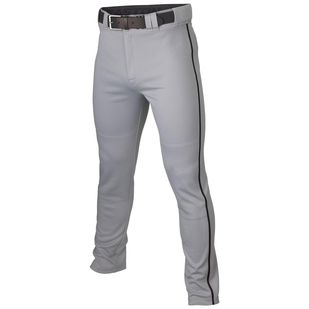 Easton | RIVAL+ Piped Baseball Pant | Grey/Black | Youth | Small