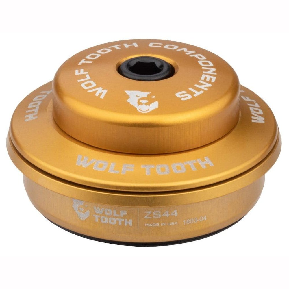 Wolf Tooth Performance ZS44/28.6 Upper Headset 6mm Stack Gold