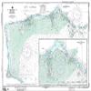 Paradise Cay Publications NGA Chart 81796: Mili Atoll Marshall Islands, Approx. Size 21" x 30" (Small Format Waterproof) view 1