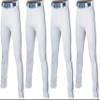 Easton | RIVAL+ Piped Baseball Pant | White/Navy | Youth | Large view 1