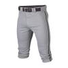 Easton | RIVAL+ Knicker Piped Baseball Pant | Grey/Black | Adult | XLarge view 1