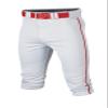 Easton | RIVAL+ Knicker Piped Baseball Pant | White/Red | Adult | Large view 1