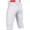 Easton | RIVAL+ Knicker Piped Baseball Pant | White/Red | Adult | Large view 2