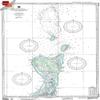 Paradise Cay Publications NGA Chart 81145: Palau is Northern Part [West Caroline is, Approx. Size 21" x 32" (Small Format Waterproof) view 1