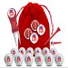 Clip Wipes Republican Golf Balls | Republican Golf Gifts & Accessories Package #6 (GOP-Rep) view 1