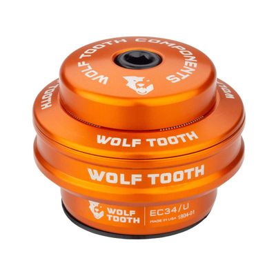 Wolf Tooth Performance EC34/28.6 Upper Headset 16mm Stack Orange