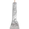 Cashel Aluminum Engraved Slanted Stirrup 2.5-inch Deep, Silver view 3