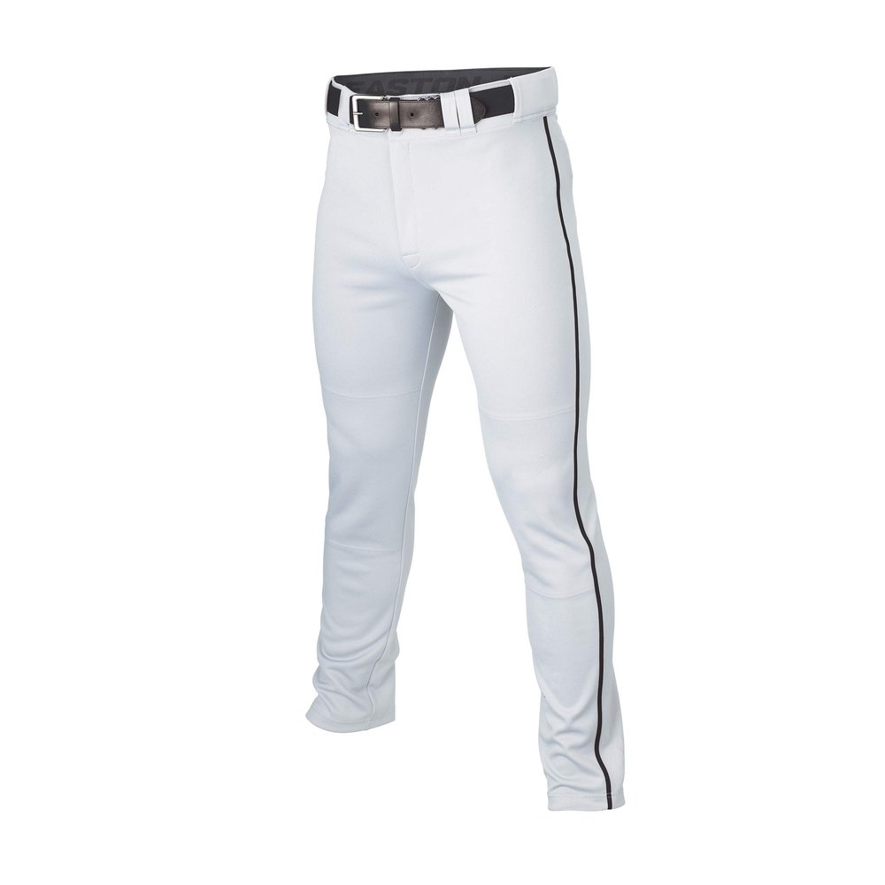 Easton | RIVAL+ Piped Baseball Pant | White/Black | Youth | Small