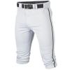 Easton | RIVAL+ Knicker Piped Baseball Pant | White/Black | Adult | Medium view 1
