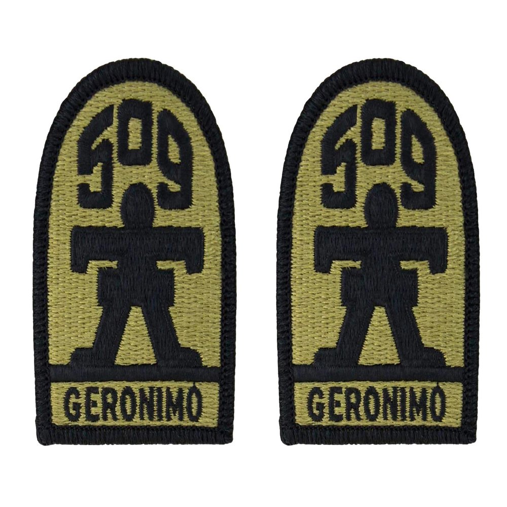 509th Infantry Regiment Geronimo OCP Patch (Military Issued)-Veteran Owned Business- 2 Pack