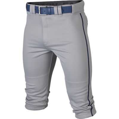 Easton | RIVAL+ Knicker Piped Baseball Pant | Grey/Navy | Youth | Large