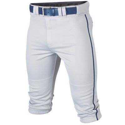 Easton | RIVAL+ Knicker Piped Baseball Pant | White/Navy | Youth | Small