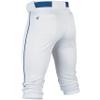 Easton | RIVAL+ Knicker Piped Baseball Pant | White/Navy | Youth | Small view 2