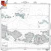 Paradise Cay Publications NGA Chart 72045: Selat Bali to Tembuk Saleh, Approx. Size 21" x 30" (Small Format Waterproof) view 1
