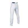 Easton | RIVAL+ Piped Baseball Pant | White/Navy | Adult XSmall view 2