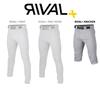Easton | RIVAL+ Knicker Piped Baseball Pant | Grey/Navy | Youth | Small view 4