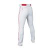 Easton | RIVAL+ Piped Baseball Pant | White/Red | Youth | Large view 2