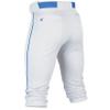 Easton | RIVAL+ Knicker Piped Baseball Pant | White/Royal | Adult | Large view 2