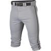 Easton | RIVAL+ Knicker Piped Baseball Pant | Grey/Black | Youth | Large view 1